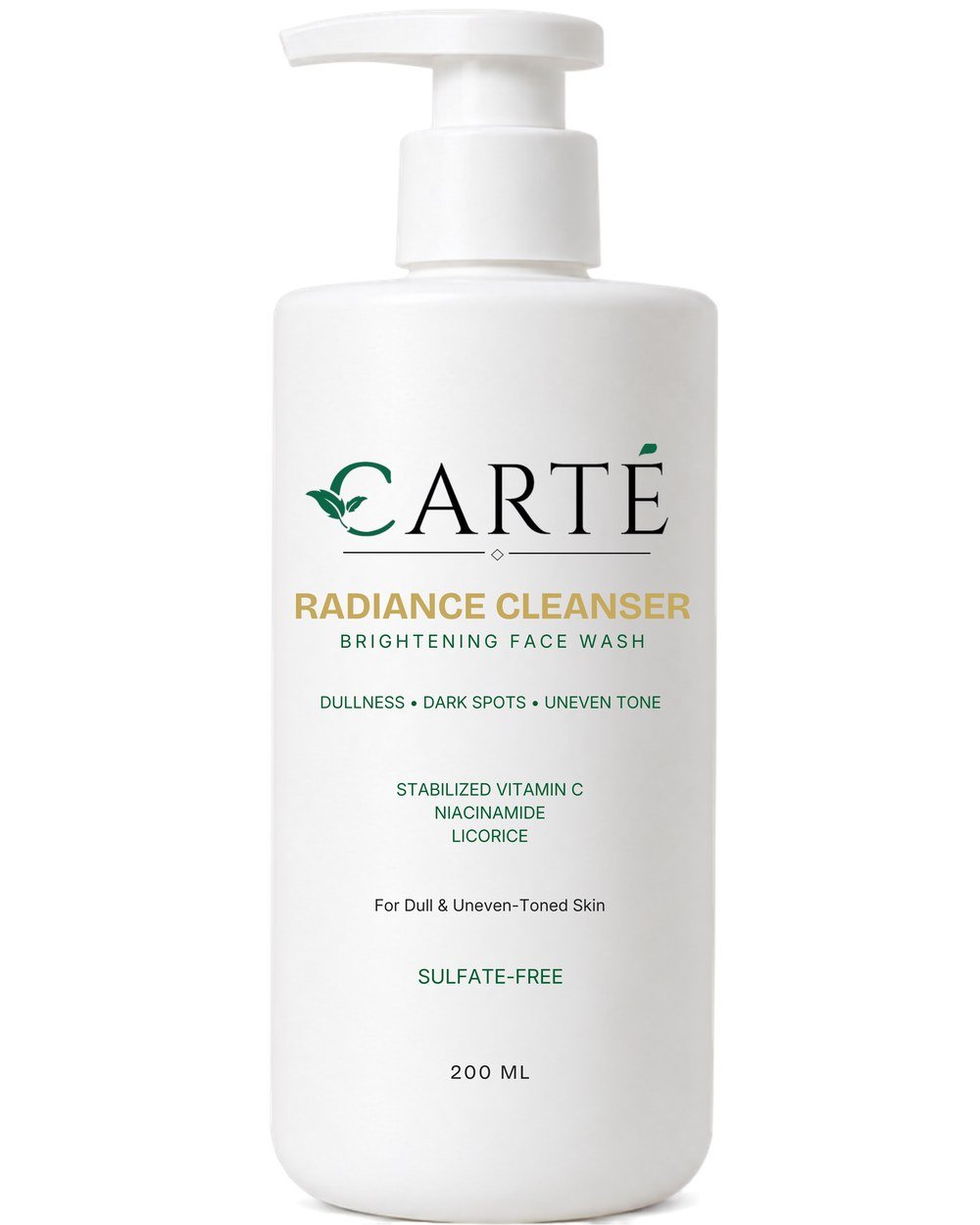 CARTE Radiance Cleanser — Brightening Face Wash